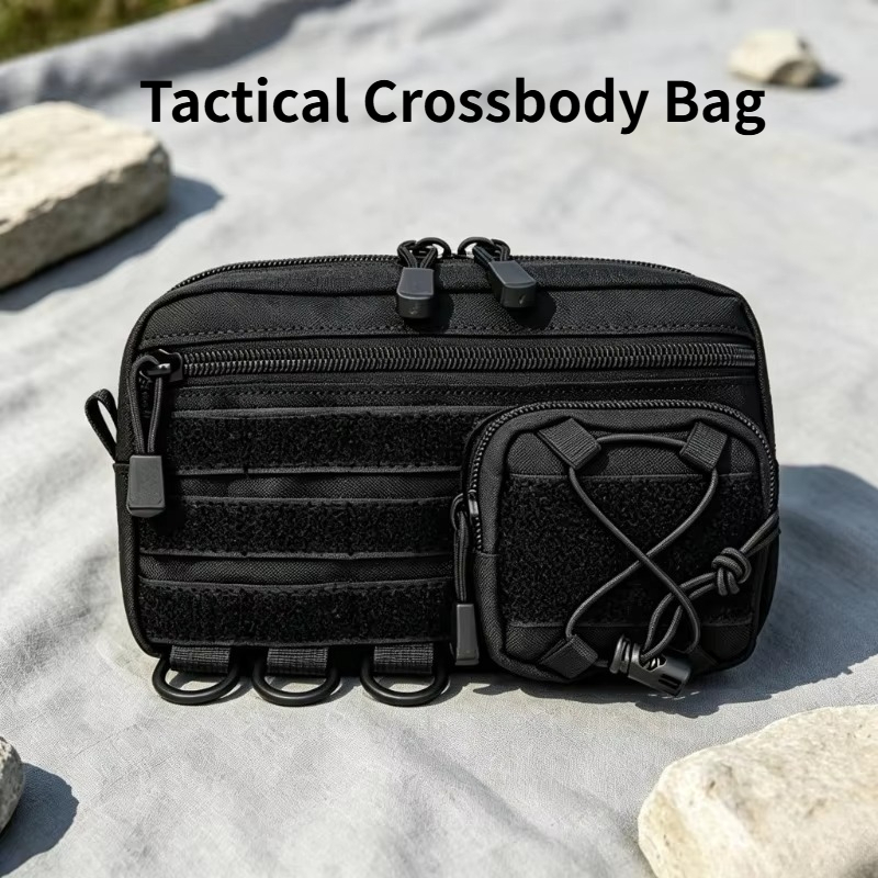 Edc Carry Pocket Pouch - Bolso táctico de bandolera, estuche compacto