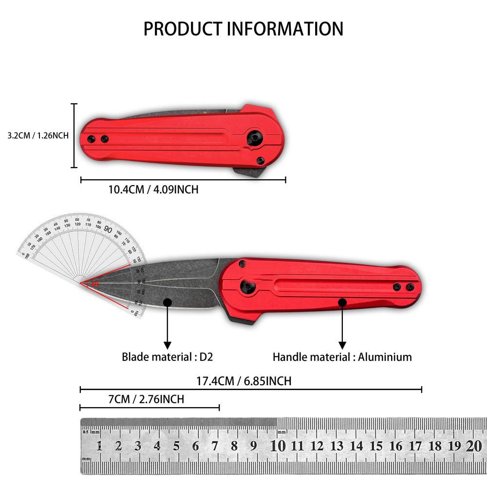 Navaja de Bolsillo Plegable co - Edc Carry For Men reseña y precio