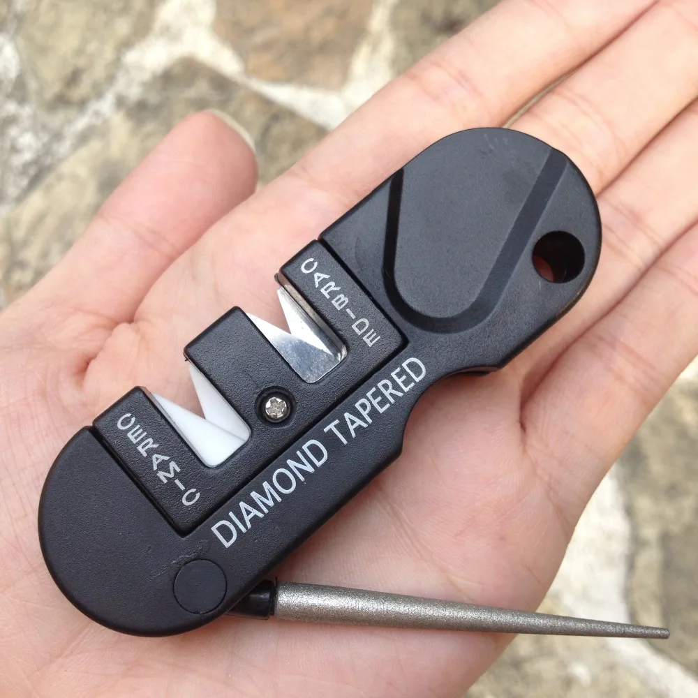 Afilador de cuchillos portátil - Pocket Knife Ceramic reseña y precio
