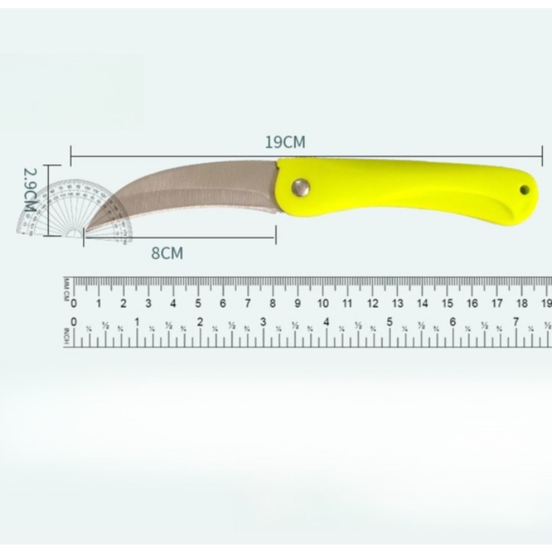 Cuchillo para frutas curvo ple - Pocket Knife Ceramic reseña y precio