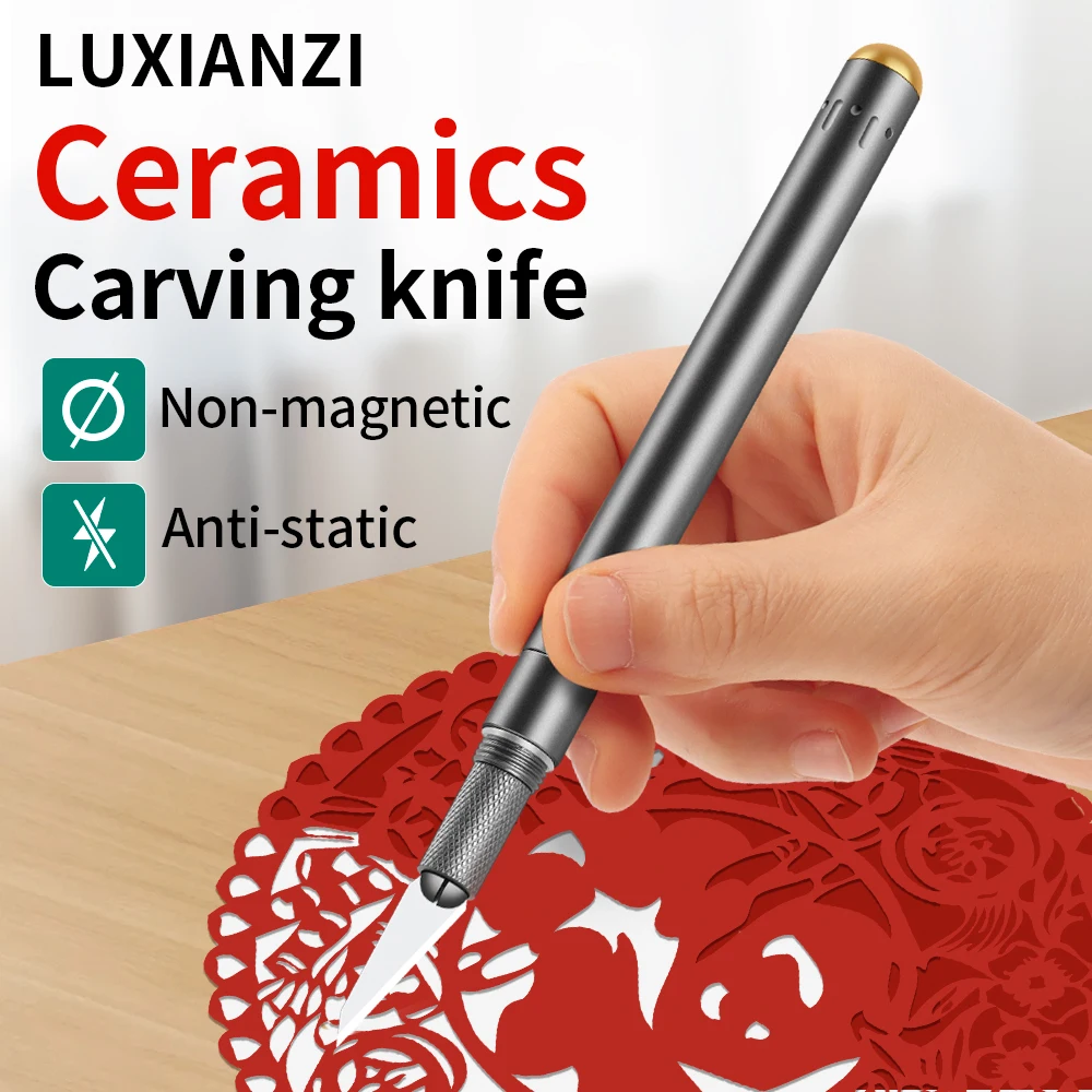 LUXIANZI cuchillo de tallado d - Pocket Knife Ceramic reseña y precio