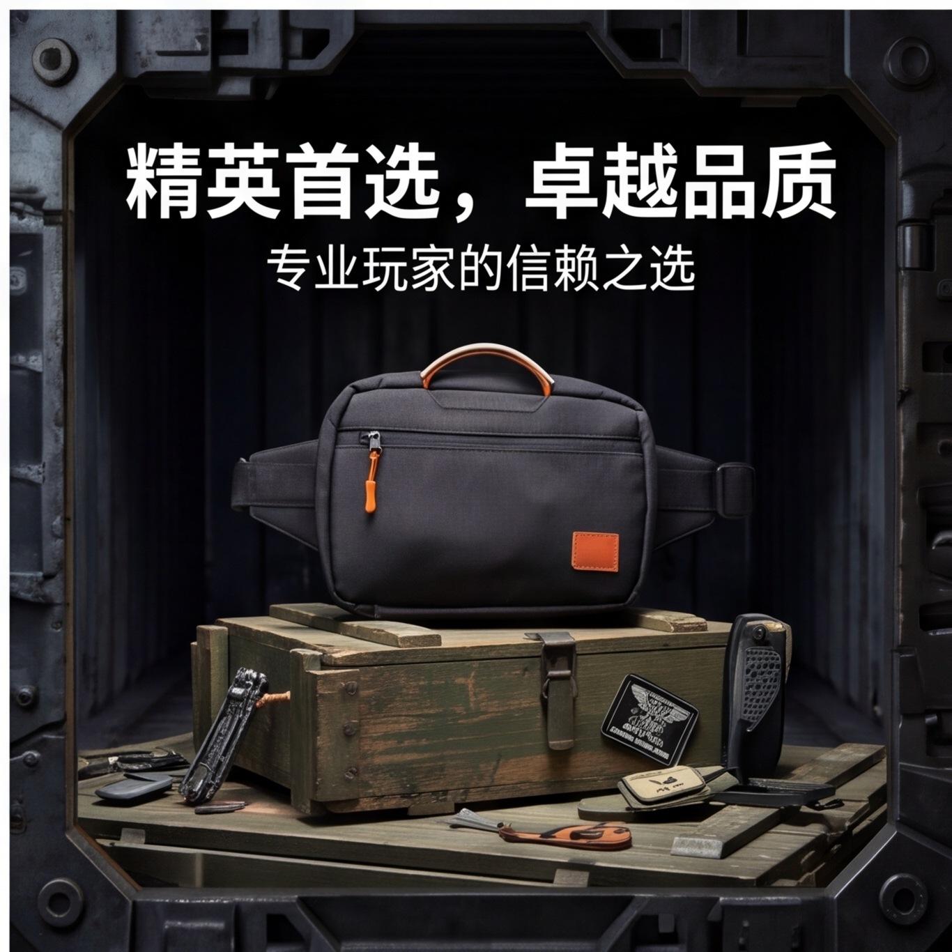 Riñonera Táctica Magnética de  - Edc Carry Bag For Men reseña y precio