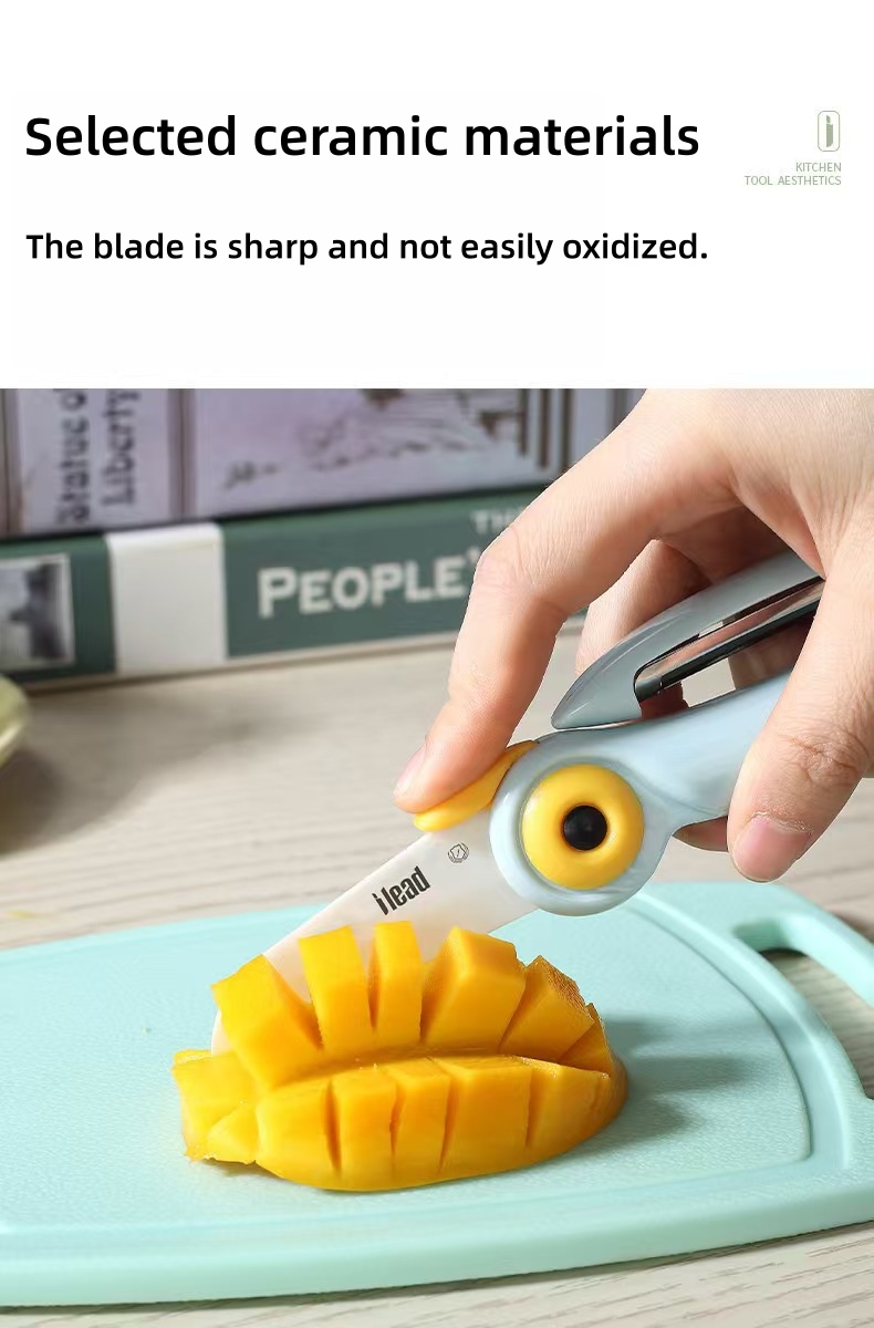 Cuchillo de fruta de cerámica  - Pocket Knife Ceramic reseña y precio