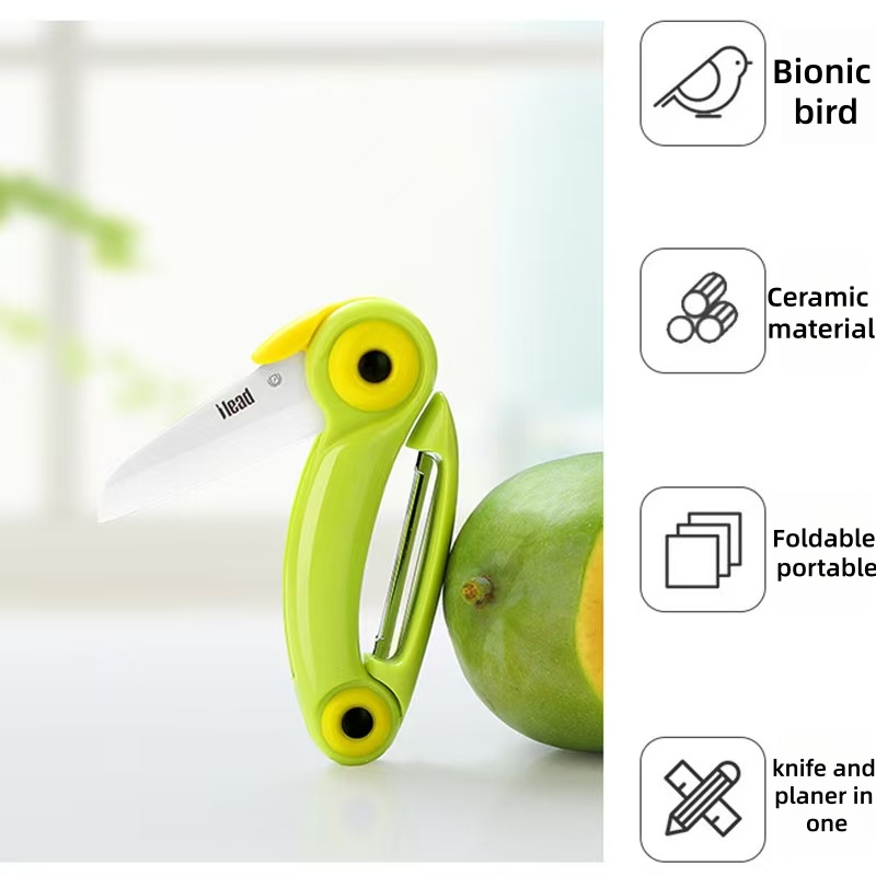 Cuchillo de fruta de cerámica  - Pocket Knife Ceramic reseña y precio