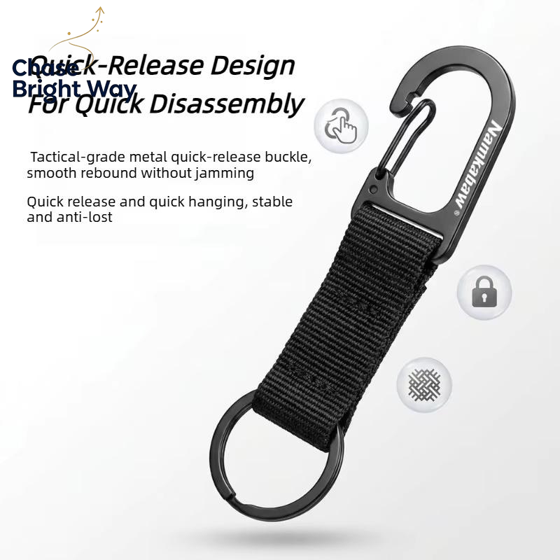 Mosquetón de resorte portátil  - Edc Daily Carry reseña y precio